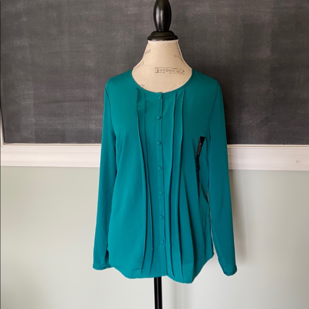 Banana Republic Green Dress Top NWT M
